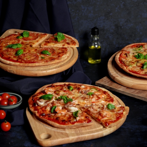 피자의 종류 / Pizza Selections